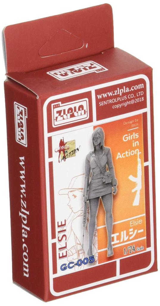 Zilpla 1/24 Girls In Action Series Elsie Resin Kit GC-005