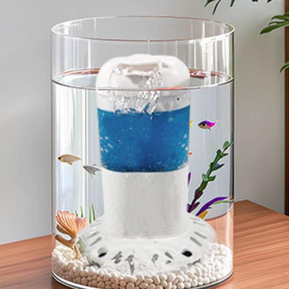 Standing Fish Tank Submersible Filter Extendable Aquarium Water Purifier  Odd-Shaped Aquarium
