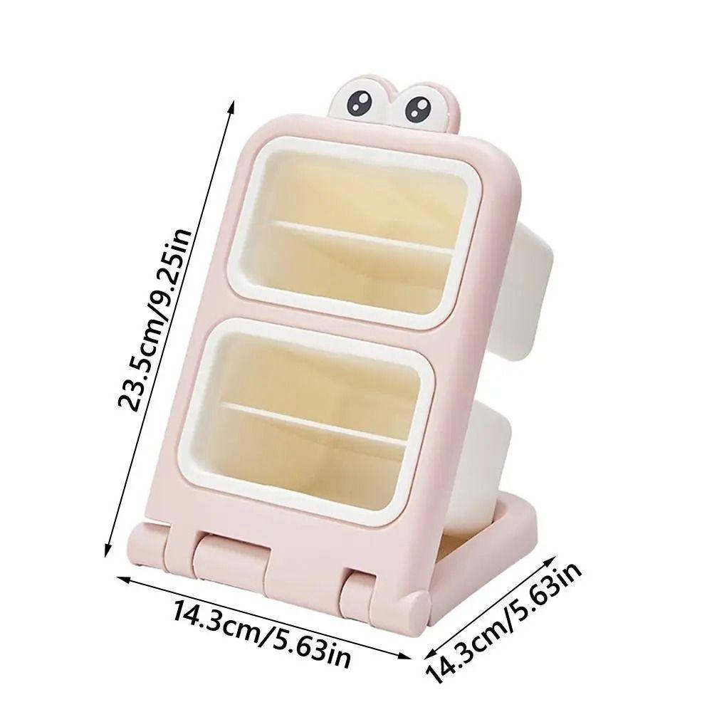 Removable Desktop Slanting Organizer Large Capacity Slanted Pen Holder  Household