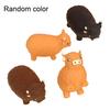 Highland Cow Squeeze Toy Anxiety Relief Highland Cattle Sensory Toy Soft Stretchy Animal Pinch Toy Home Office Relaxation Tool