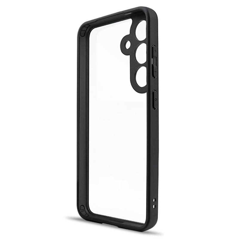 For Samsung Galaxy S24+ Case Anti-collision TPU+PC Phone Cover Dustproof Phone Shell