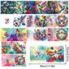 12PCS DIY Animals Pattern Diamond Painting Greeting Card Set Diamond Art Greeting Cards for Birthdays Thanksgiving and Holidays