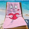 Cartooon Barbapapa Towel Beach Towel Travel Lightweight Skin Friendly for Pool Beach Camping Cruise Summer
