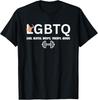 LGBTQ Nogi Pośladki Biceps Triceps Czworogłowe Śmieszna Koszulka na Siłownię
