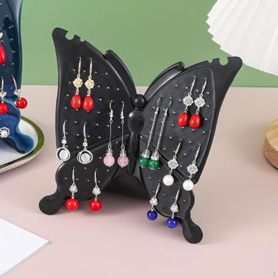 Butterfly Earring Holder Ear Stud Props Portable Earrings Display Stand for Home Vanity,