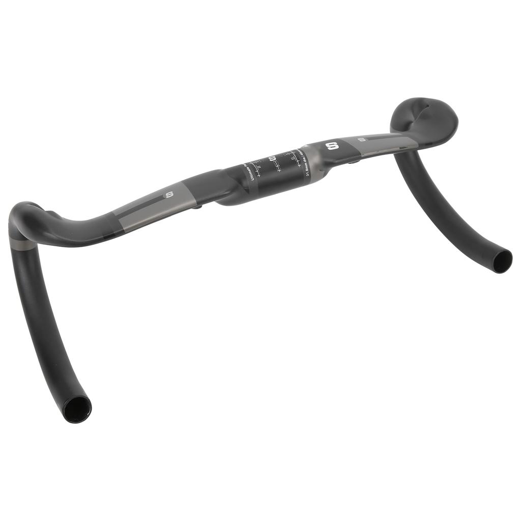 Carbon Fiber Bicycle Handlebar Reduce Resistance Bent Bar Matte Strengthen Part 400 31.8mm