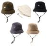 Chapéus Unisex Sofisticados Chapéu Único com Aspecto Envelhecido Estiloso Lindo Chapéu Bucket para Entusiastas de Atividades ao Ar Livre