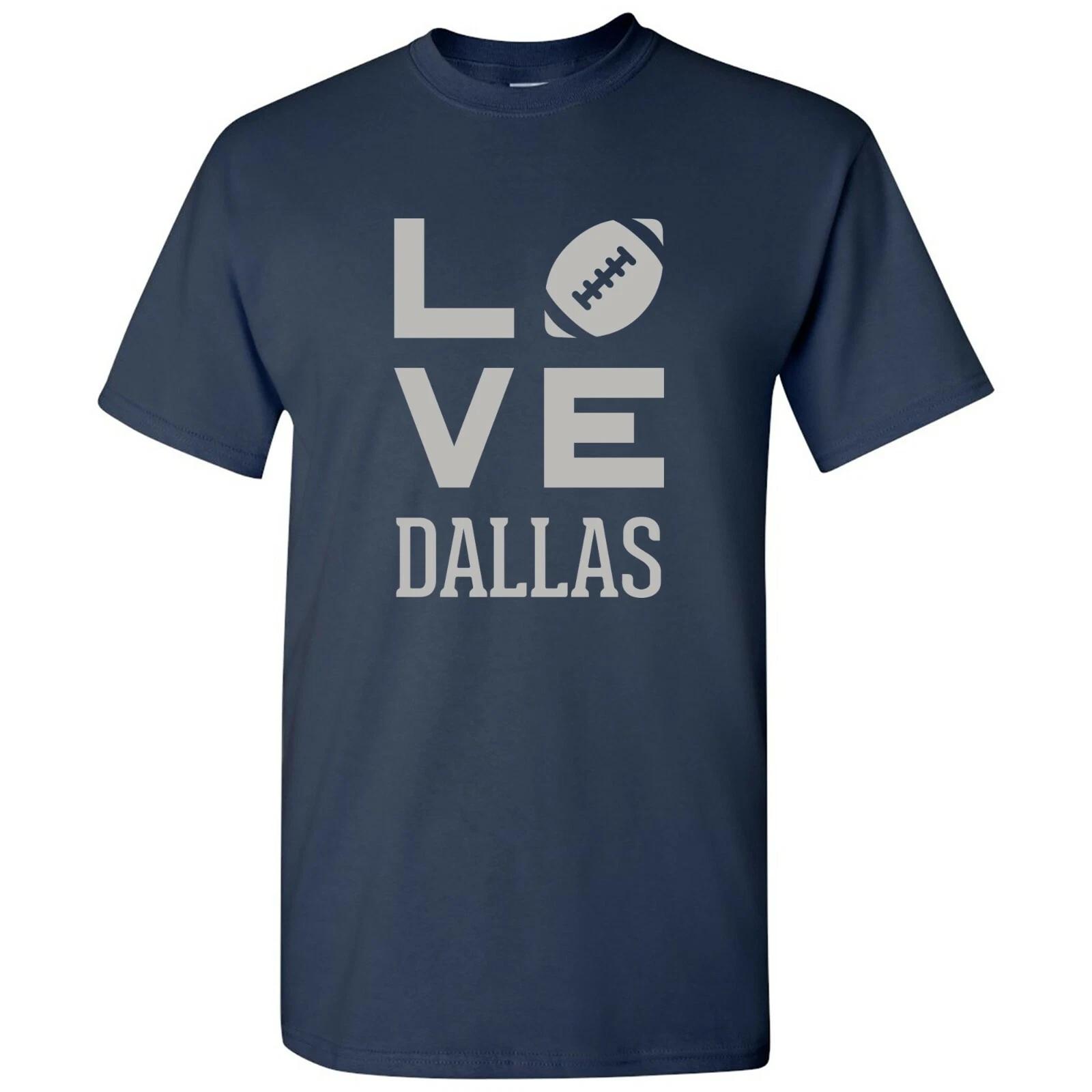 Dallas Love Football - Sports City Pride Tailgating T -Shirt - Navy S