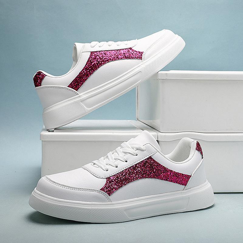 Board shoes men's new large size shoes sports and leisure teenagers couples trendy versatile white shoes