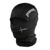 High Quality1/5pcs Unisex "Confidence" Letter Printed Balaclava Hat - Windproof & Dustproof Sunshade for Outdoor Sports, Hiking, Cycling - Breathable