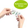 50-500Pcs High-Quality Green High-Quality Leaves High-Quality Thank High-Quality You High-Quality Stickers 1Inch High-Quality Sealing High-Quality