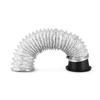 Universal Carbon Fiber Pattern Air Intake Funnel Kit for Front Bumper