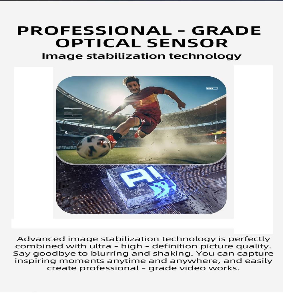 1080P HD Photography 500W GTP Sony Anti-Shake Shooting Bluetooth Voice Assistant AI Translation AI Recognition Video Glasses