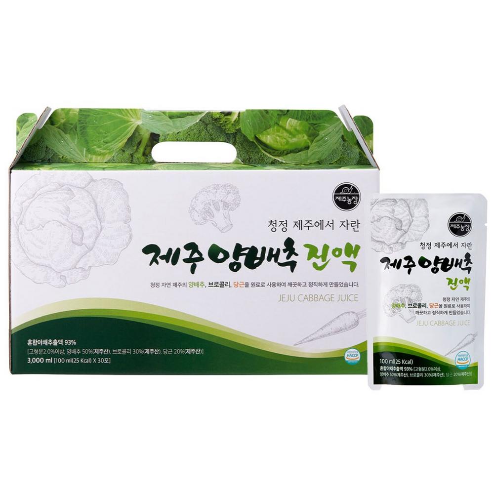 Jeju Farm Jeju Cabbage Extract 100ml 30 pcs