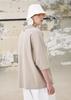 UMARMUNG Elastic Viscos Half Zipup Pullover_Skin
