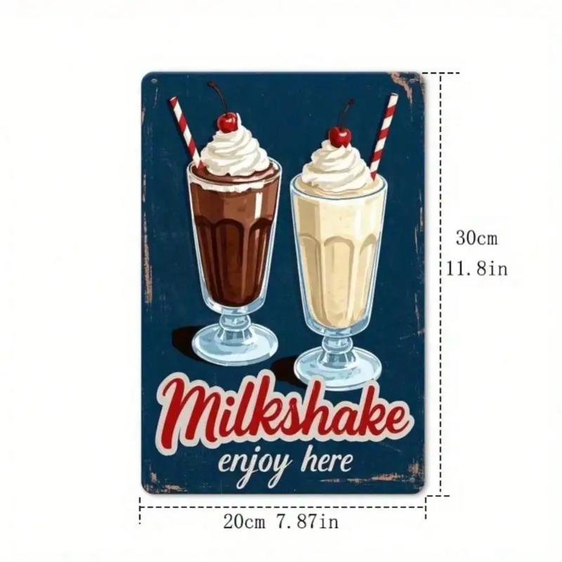 Metal Wall Art Rustic Apple Fruit Basket Farmhouse Decor Checkered Linen