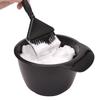 2pcs/set Plastic Hair Dye Brush Bowl Set Anti-Static Hair Tint Tool  Salon