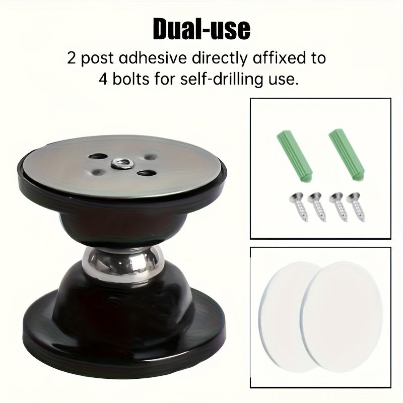 [Door Stopper Kit] 2pcs/set Door Stopper Kit - No Drilling Required, Shock and Weather Resistant, Floor Suction Door Soft Rubber Magnet