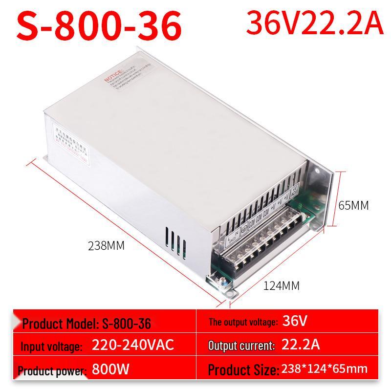 AC To DC Switching Power Supply Module S-15-800W, Output Options: 5V, 12V, 24V, 36V, 48V