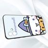 Custodia per telefono Kawaii Cinnamoroll Nera in silicone per Samsung Galaxy A01 A03 Core A04 E A02 A05 A10 A20 A21 A30 A50 S A6 A8 Plus A7