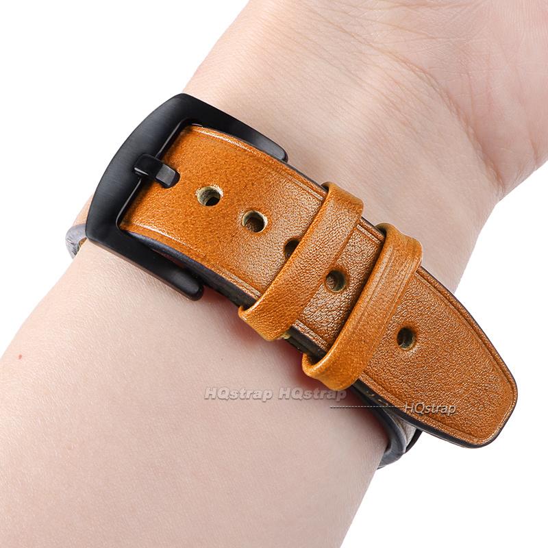 Universelles Retro-Armband für Rolex Lederarmbänder für Seiko SmartWatches 18mm 20mm 22mm Herren Damen Handgelenkband Armband