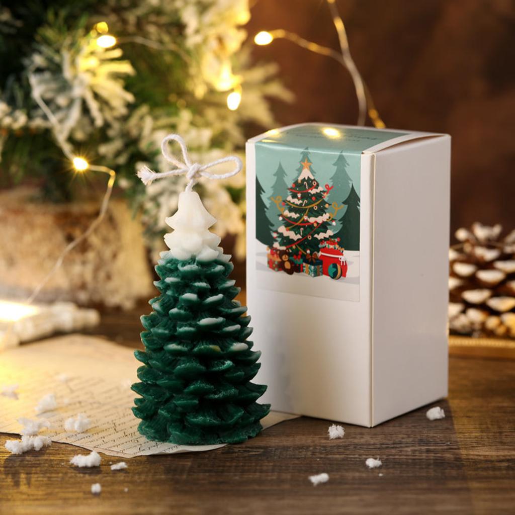 Christmas Soy Wax Aromatherapy Candle DIY Hand Gift Christmas Gift Holiday Atmosphere Shooting Props
