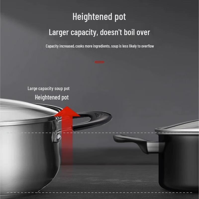 SUPOR 304 Stainless Steel Multi-Purpose Soup & Stew Pot