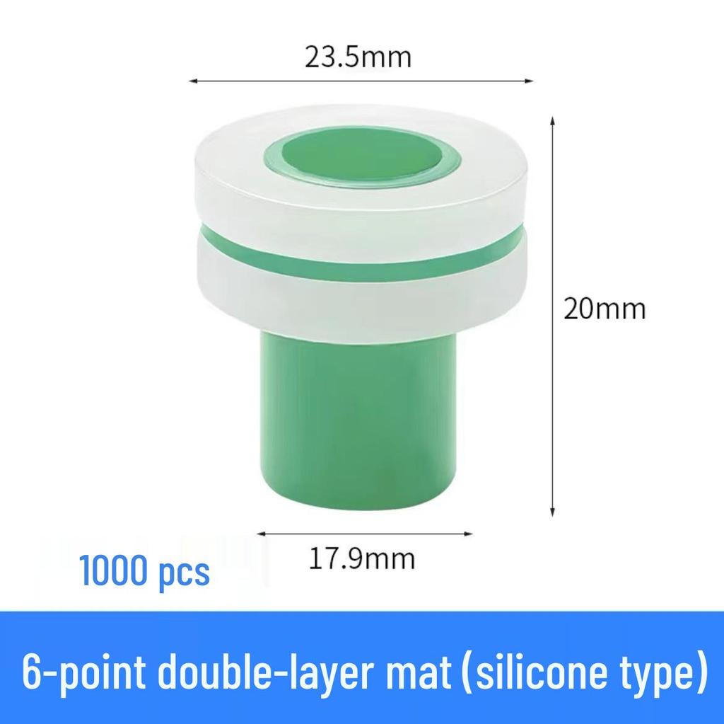 Thickened Silicone Pad for 4-Point Faucet Sealing - No Raw Tape Needed, High Temp Resistant