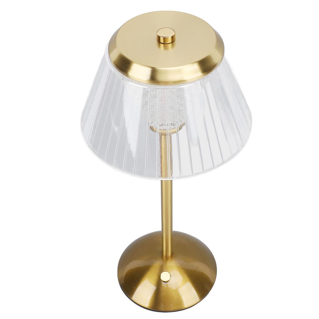 Cordless Desk Lamp Rechargeable 3 Color Temperature Dimmable LED Nightstand Table Light for Bedroom