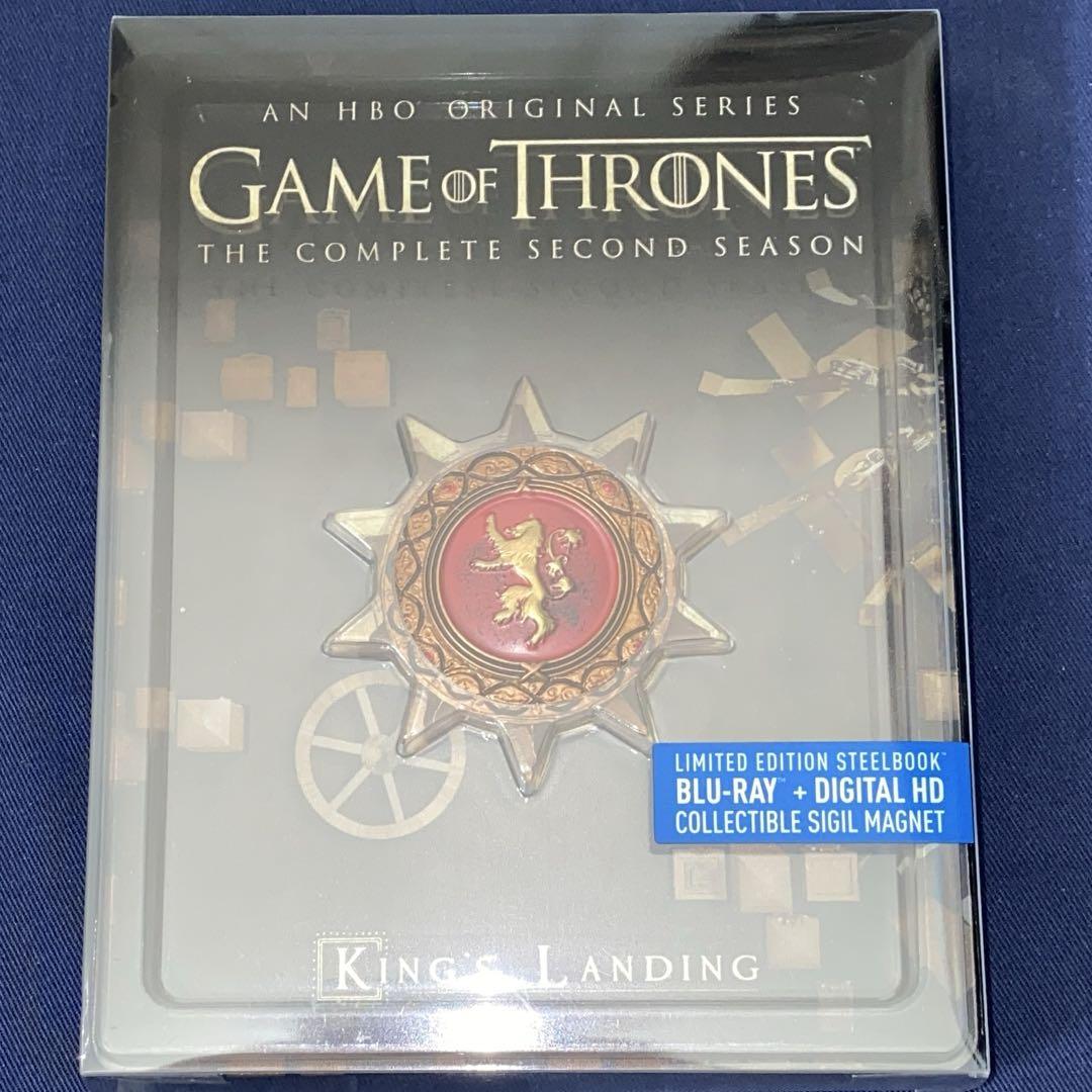 

[USED] Game of Thrones Season 2 Blu-ray Steelbook