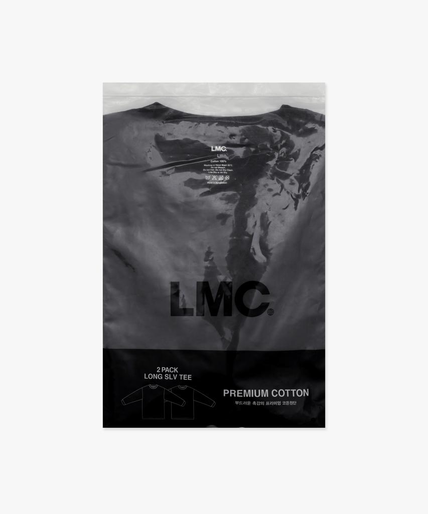 LMC Globe Long Slv Tee 2Pack Black