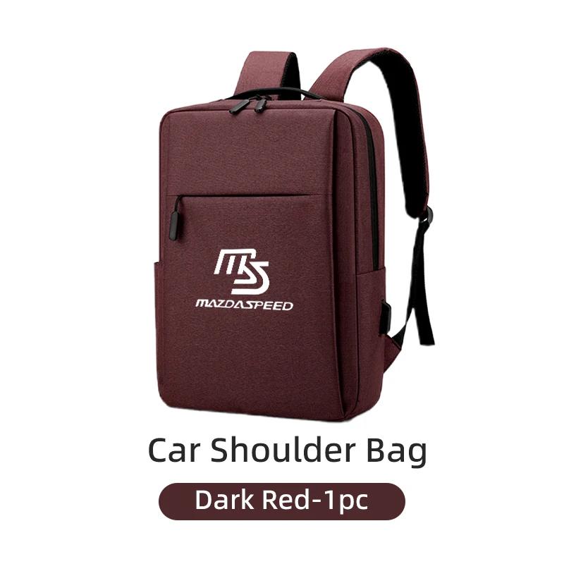2025 Hot Business Shoulder Work Bag USB Chargring Travel Computer Backpack For Mazda CX5 6 3 CX7 323 Axela Atenza Demio CX30 CX3