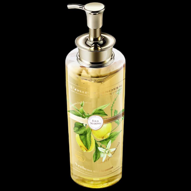Yujinyuan Verbena Lemon Shower Gel & Ginseng Body Lotion Set