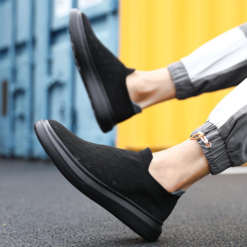 

2025 New Comfortable High shoes man and womens classic sneakers Durable White Flat Canvas Shoes size 36-46 36 чорний