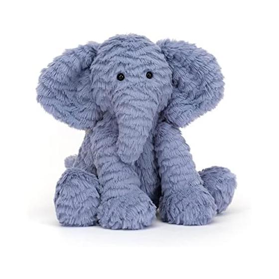 Мягкая игрушка в виде слона Jellycat Fuddlewuddle, размер 9 дюймов