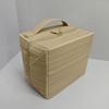 Pvc Travel Makeup Bag With Striped Design And Foldable Function For Daily Use