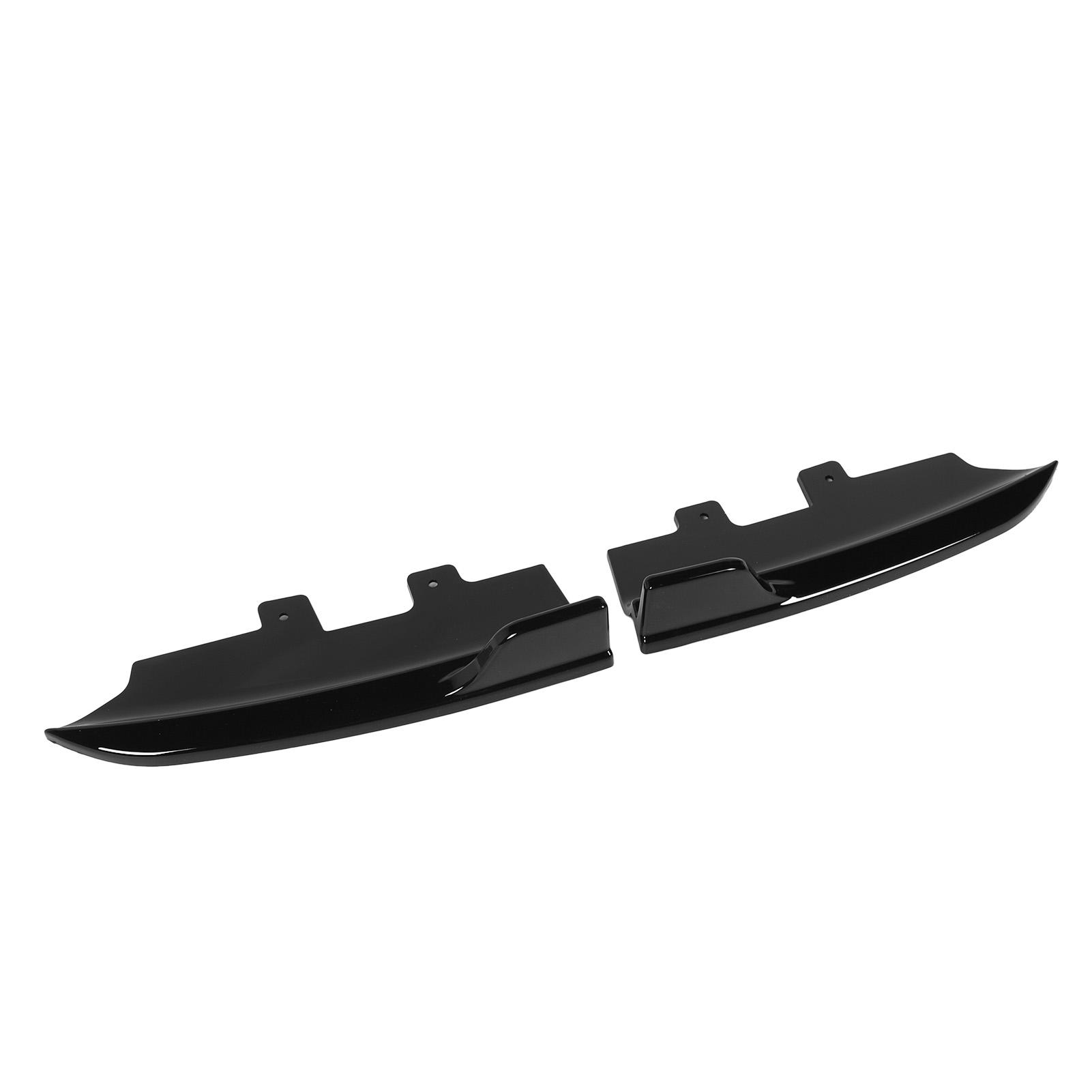 

Rear Side Bumper Spoiler Lip Splitter Body Kits Canard Diffuser for 2 Series F22 F2 Sport 2015 to 2019