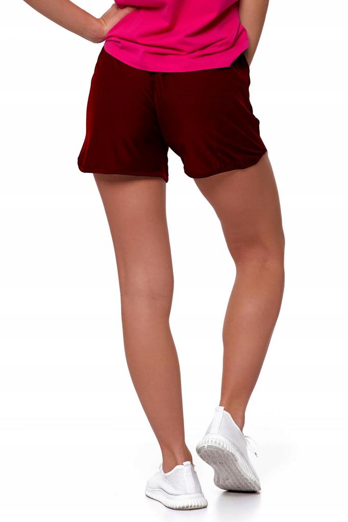 Women's comfortable shorts MORAJ sports shorts 3XL wine red