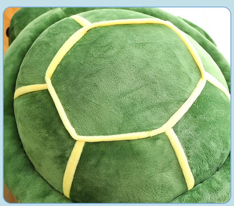 Thickened Ski Protective Gear: Wearable Turtle Shell Plush Toy for Hip and Knee Protection