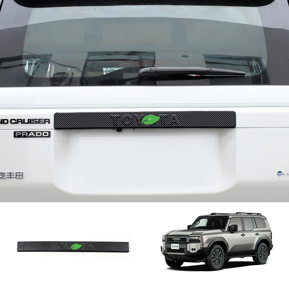 Onami Toyota Land Cruiser 250 Tailgate Rear Bumper Upper New LAND CRUISER 250 Series Exclusive ABS Garnish, Garnish, 1-Piece [Carbon Fiber] PRD-29-T