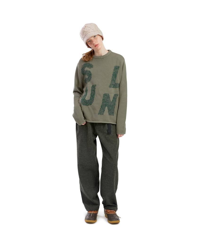Sun Love Capital Crewneck Knit Gray