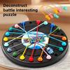 Non-Toxic Children Rope Knots Sensory Social Board Game Logical Thinking Challenge Twisted Connected Line Brain Strategy Table Game