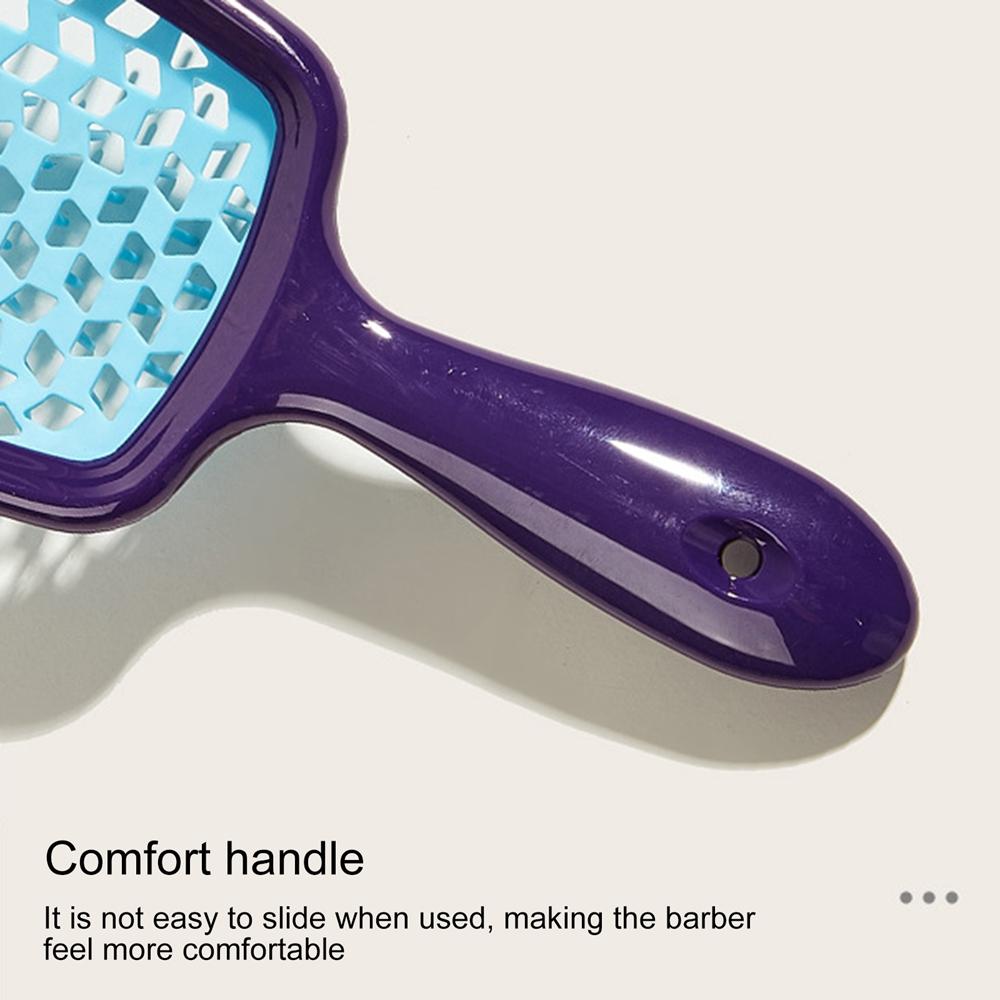 Wide Tooth Hollow Net Comb, Female Scalp Massage Comb, Hair Brush, Hollow Comb And Household Hair Dressing Tool