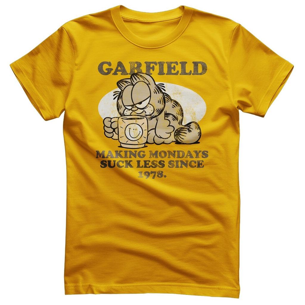 Licence Officielle Garfield Confection Lundis Sucer Moins Since 1978 Homme