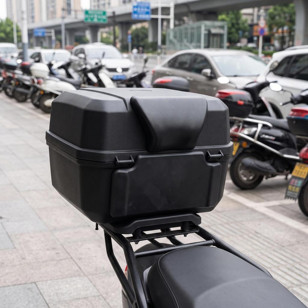 Motorcycle Backrest Cushion Slimline Assembly Universal