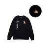 Nike Customizable  Creative Cartoon Embroidered Solid Color Letter Logo Print Round Neck Sweatshirt Unisex Sweatshirt Black BV2667-010(TEAM702-01031)
