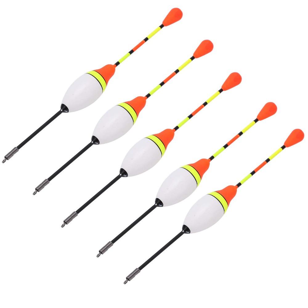 20PCS High Visibility Fishing Bobbers 14.3cm Fishing Slip Bobbers Fishing Floats Freshwater Fishing