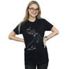 Marvel Womens/Ladies Loki Lines Cotton Boyfriend T-Shirt