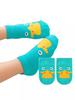 Three-Dimensional Cartoon Boat Socks: Non-Slip Polyester Cotton for Newborns