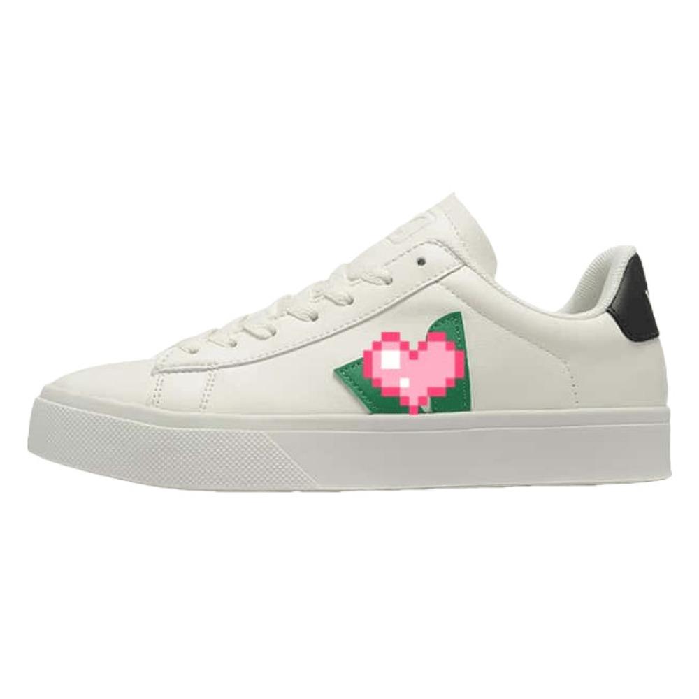 Little White Shoes Casual Shoes Men's Leather Sneakers Female Students Campus Style Shoes